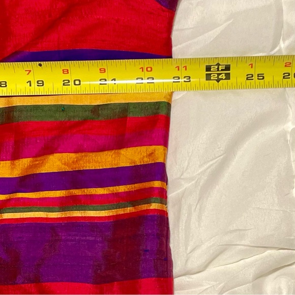 Chico's Multicolor Silk Jacket - Picture 7 of 8